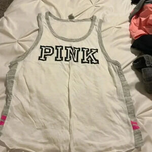 Pink tank top size medium